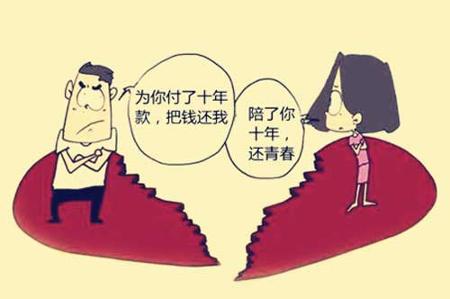 男女分手后還錢的法律